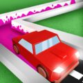 car-driving-paint-3d