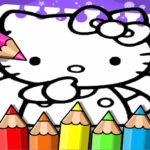 Hello Kitty Coloring Book