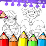 Miraculous Ladybug Coloring Book