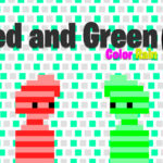 Red and Green 6 Color Rain