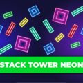 Stack Tower Neon: Keep Blocks Balance