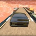 Train vs Super Car Racing Game